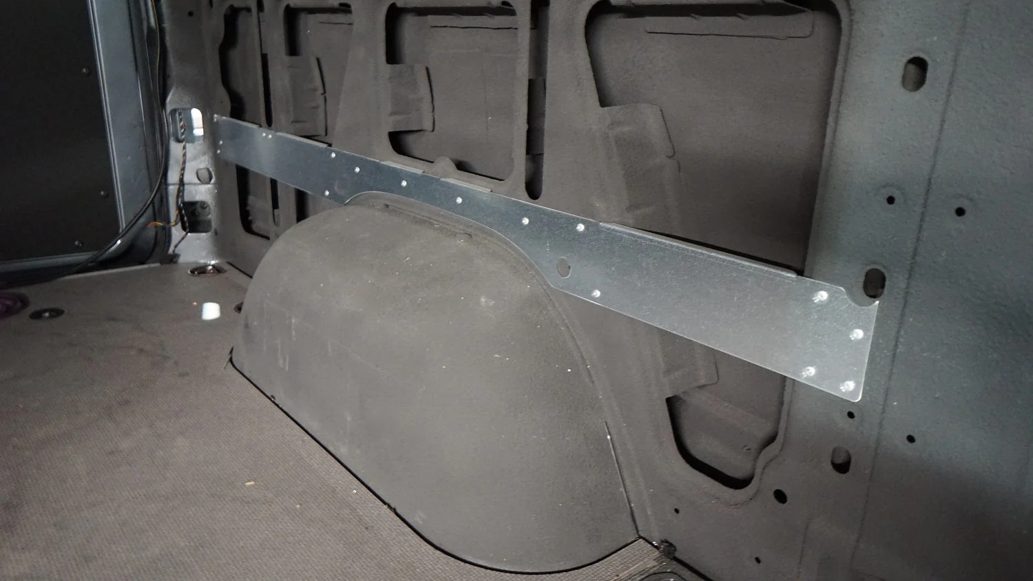 RB Components 2007+ Sprinter Van 144 - Lower Furniture Wall Brace Kit - Image 4