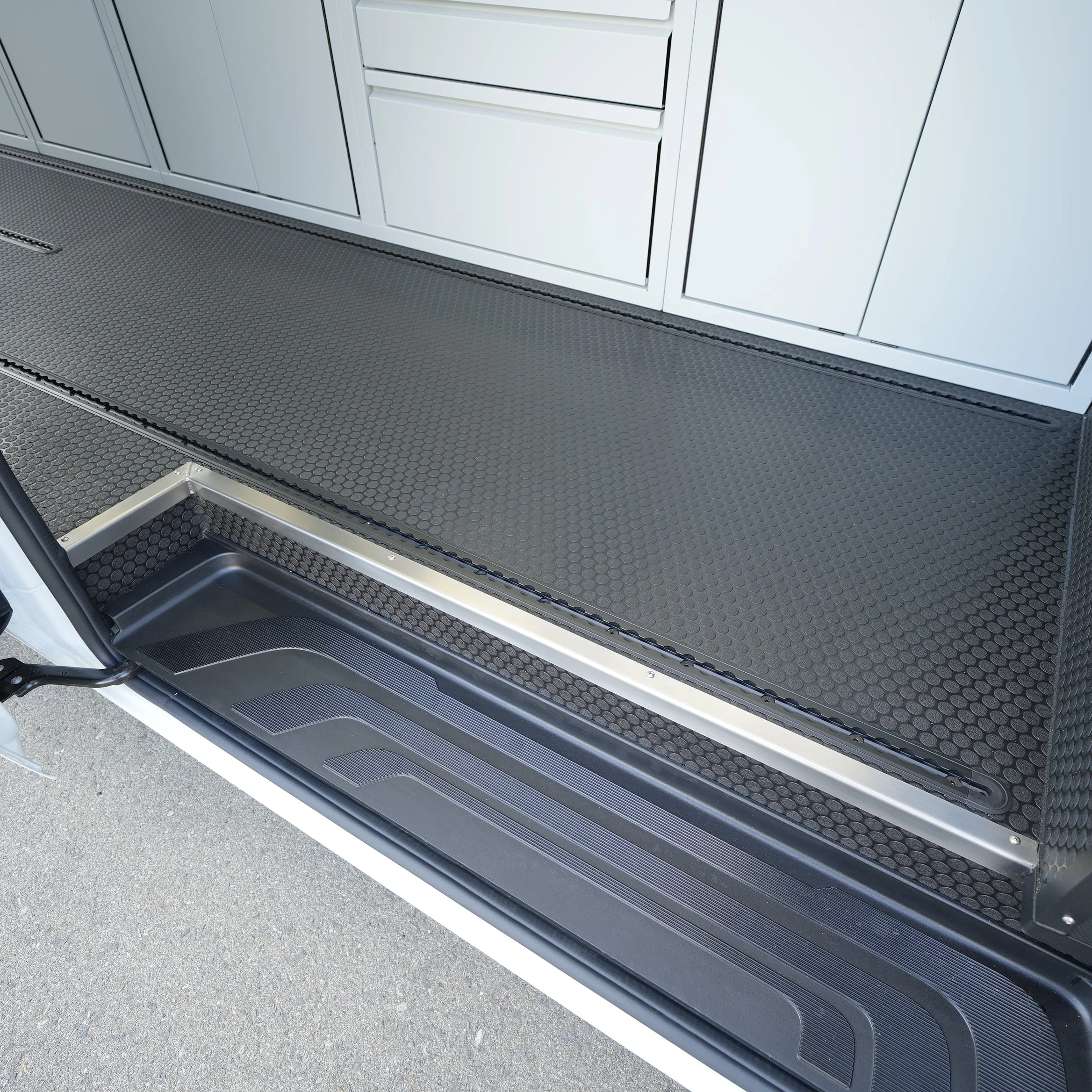 RB Components 2007+ Sprinter Van Sliding Door Step Entry Trim - Fits W/ Upgraded 3/4" Sub Floor - Image 7