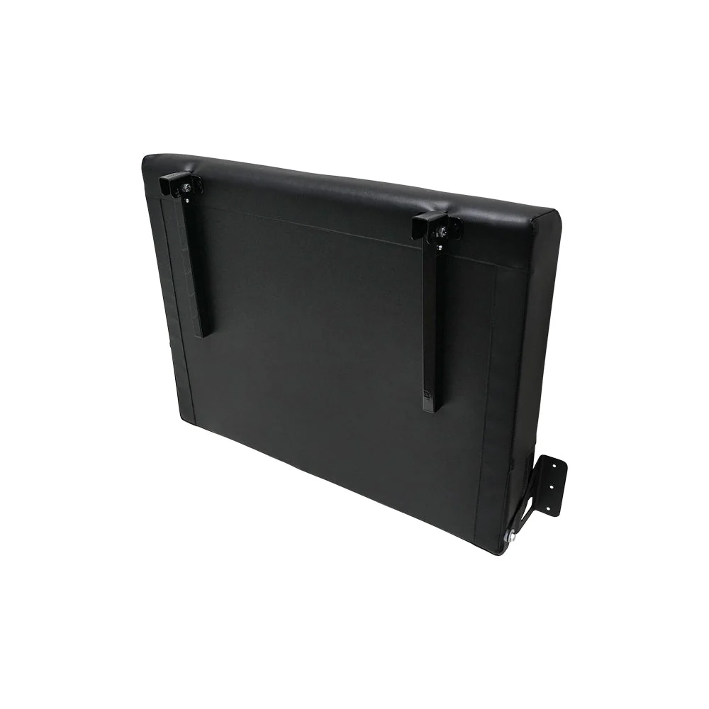 RB Components 34" Folding Bench Seat - Carbon Fiber Vinyl - Image 3