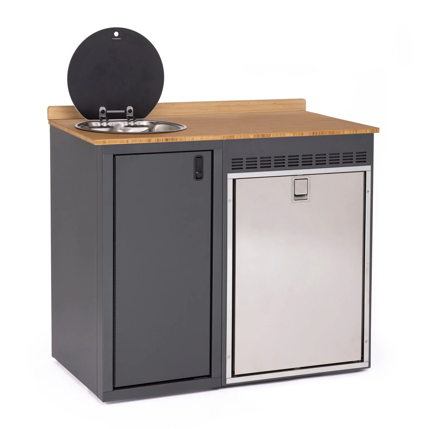 RB Components 42in Galley - Isotherm 130 Fridge Base Cabinet - Image 2