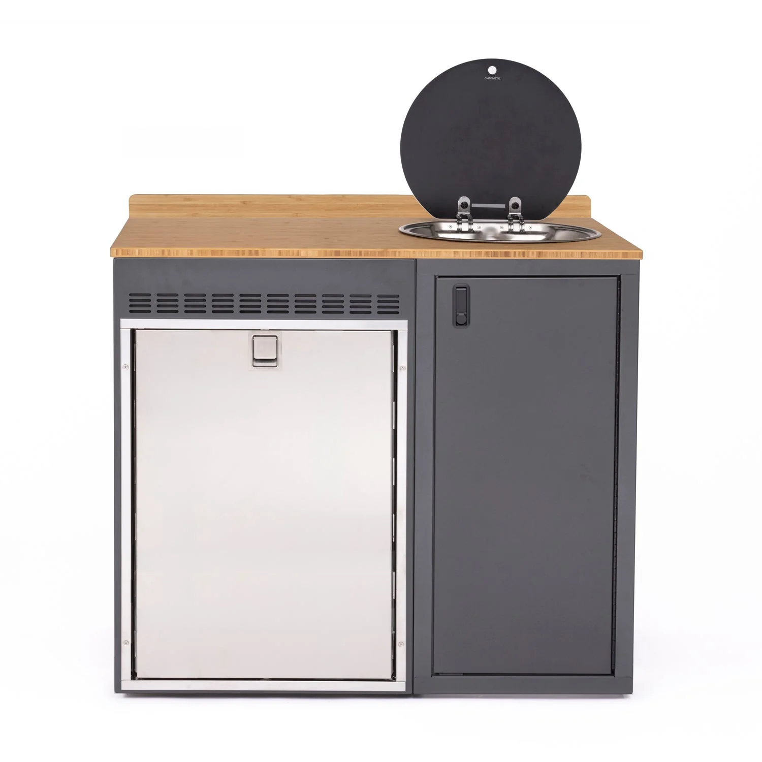 RB Components 42in Galley - Isotherm 130 Fridge Base Cabinet - Image 3