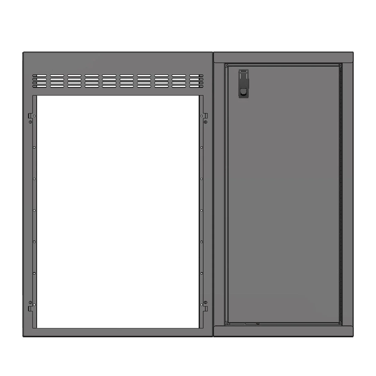 RB Components 42in Galley - Isotherm 130 Fridge Base Cabinet - Image 5