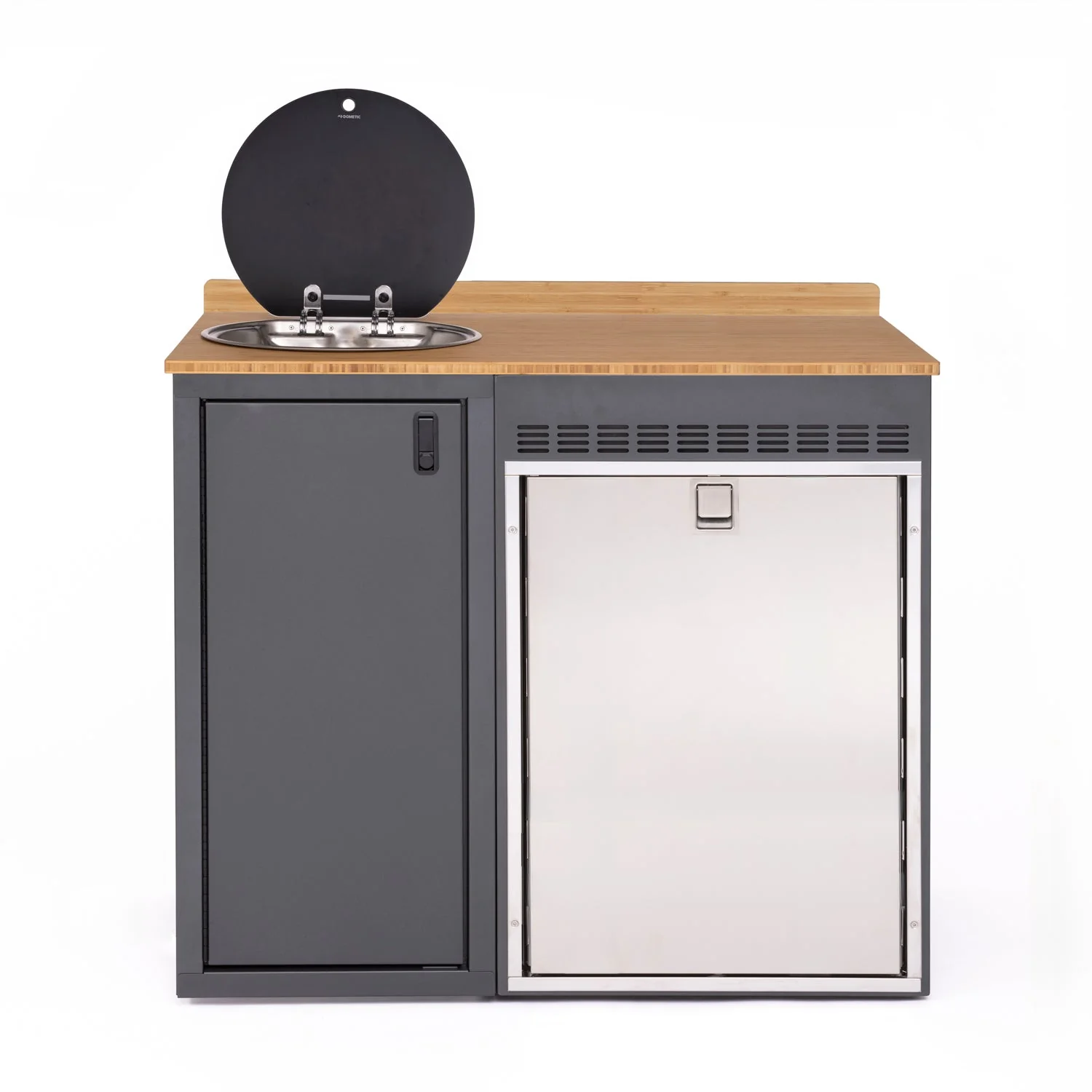 RB Components 42in Galley - Isotherm 130 Fridge Base Cabinet - Image 6
