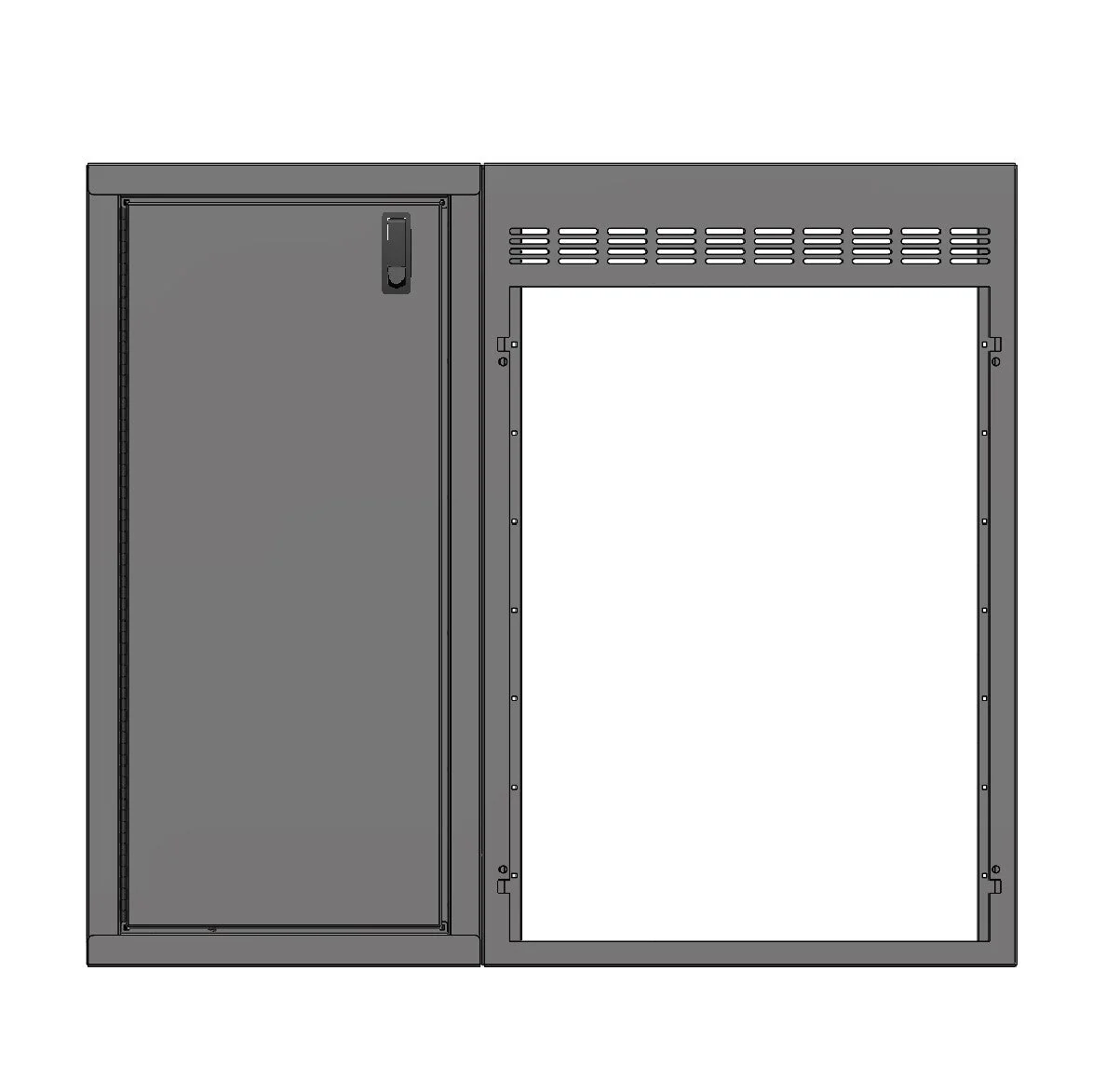 RB Components 42in Galley - Isotherm 130 Fridge Base Cabinet - Image 8