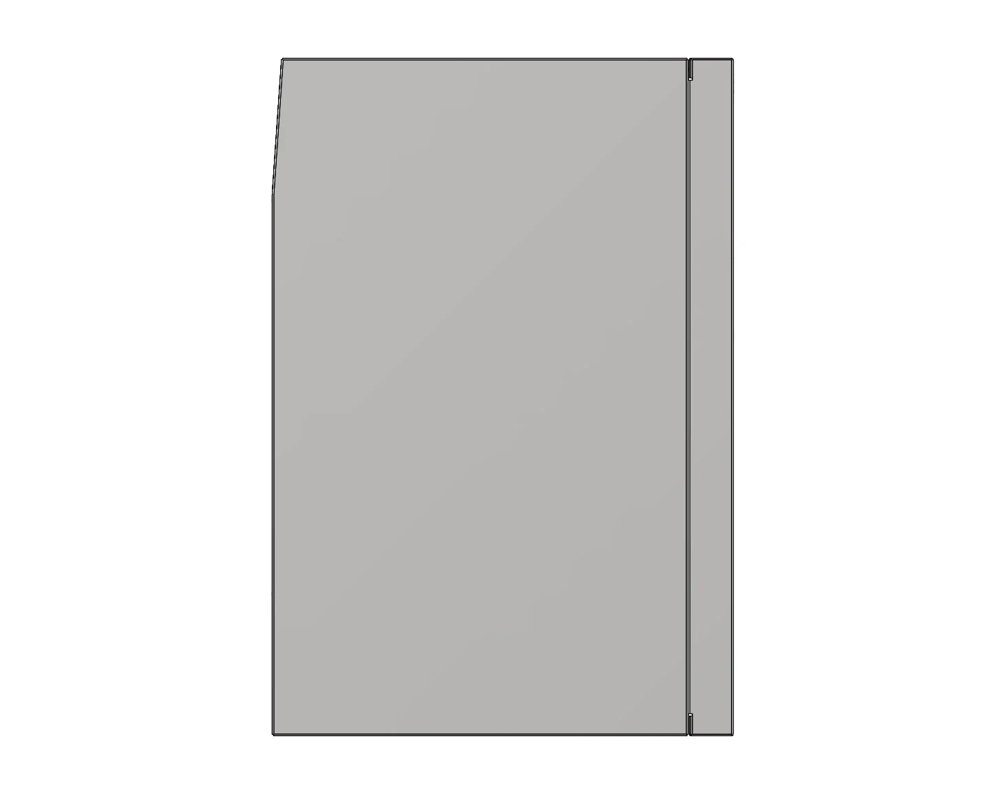 RB Components 42in Galley - Isotherm 130 Fridge Base Cabinet - Image 9