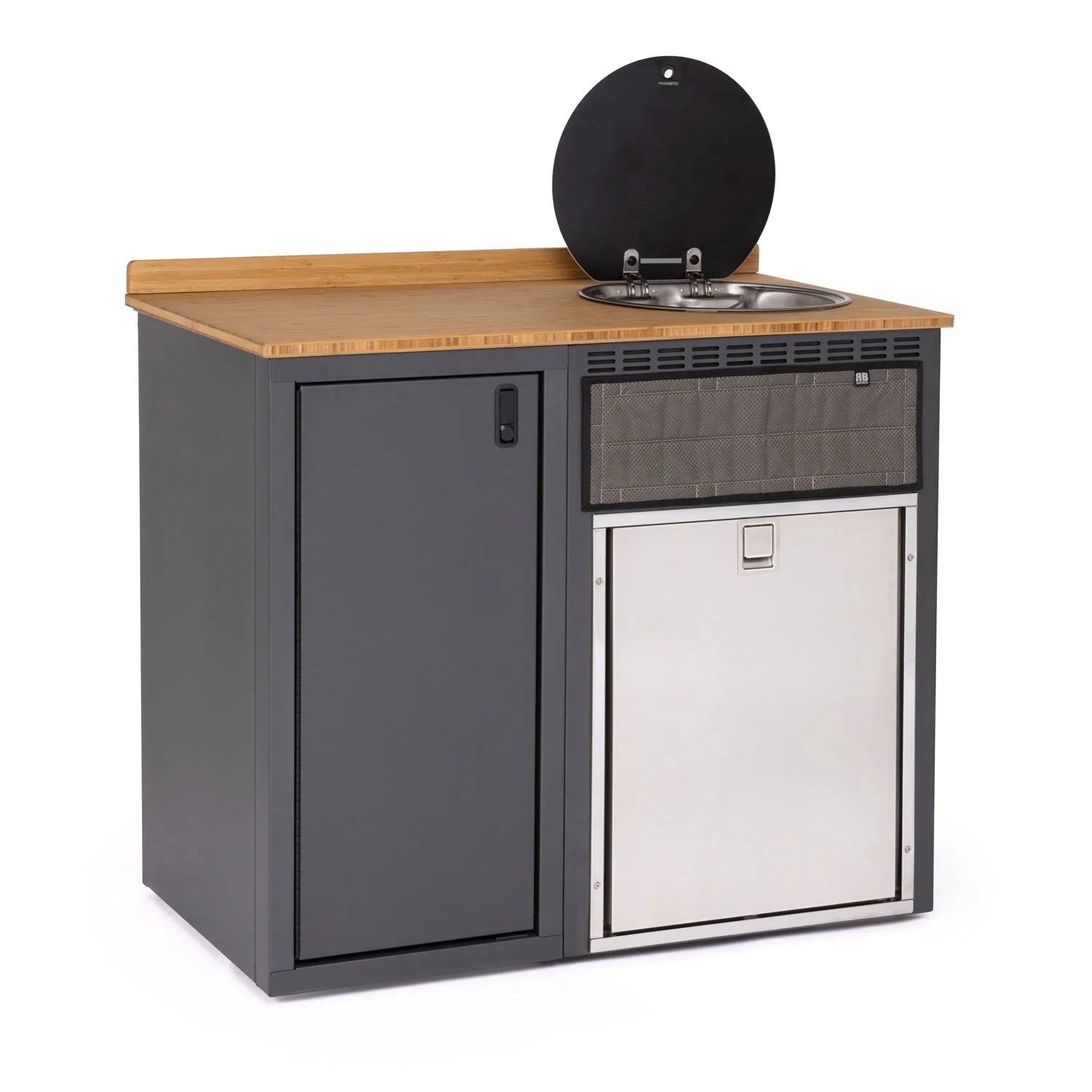 RB Components 42in Galley - Isotherm 85 Fridge Base Cabinet - Image 2