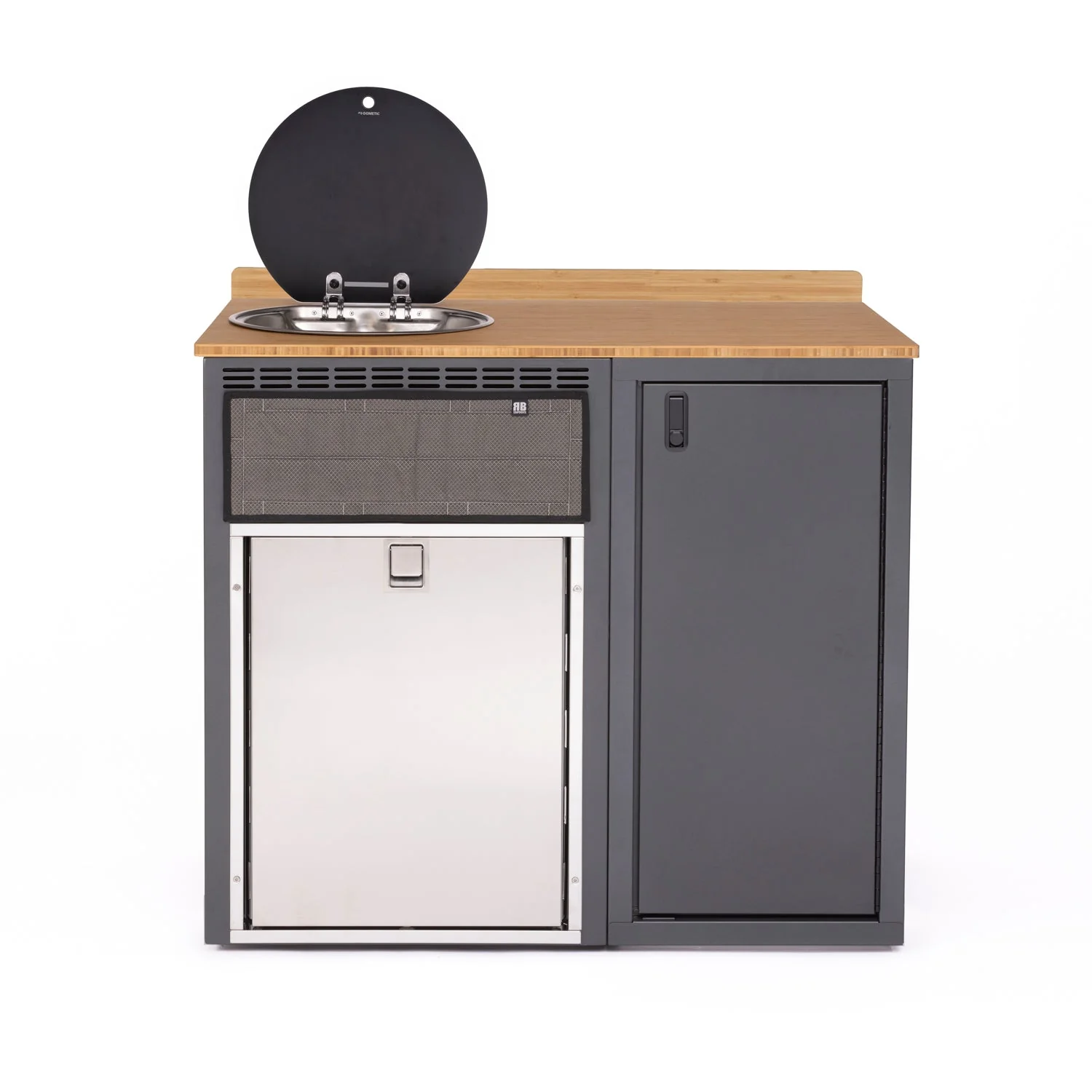 RB Components 42in Galley - Isotherm 85 Fridge Base Cabinet - Image 3