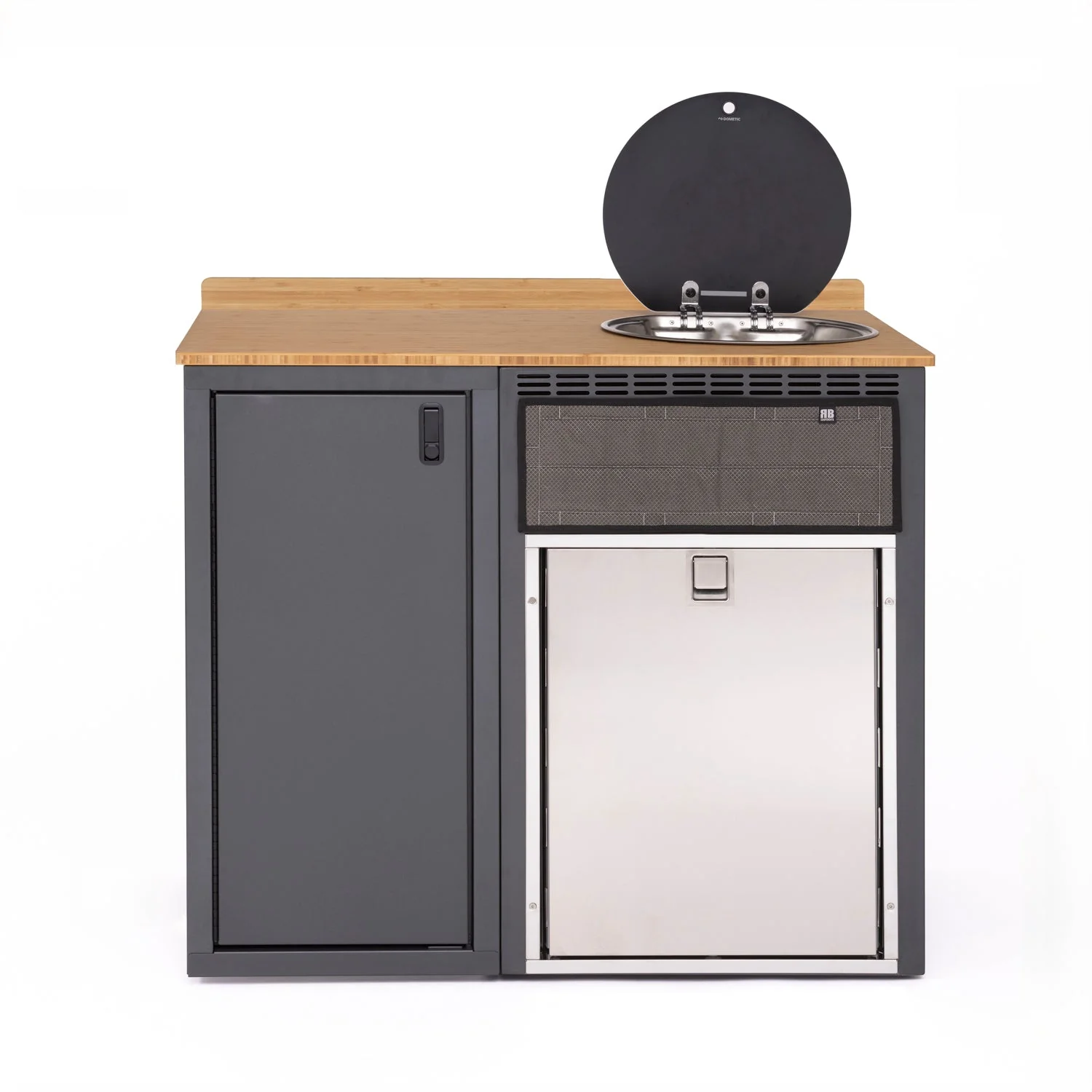RB Components 42in Galley - Isotherm 85 Fridge Base Cabinet - Image 4