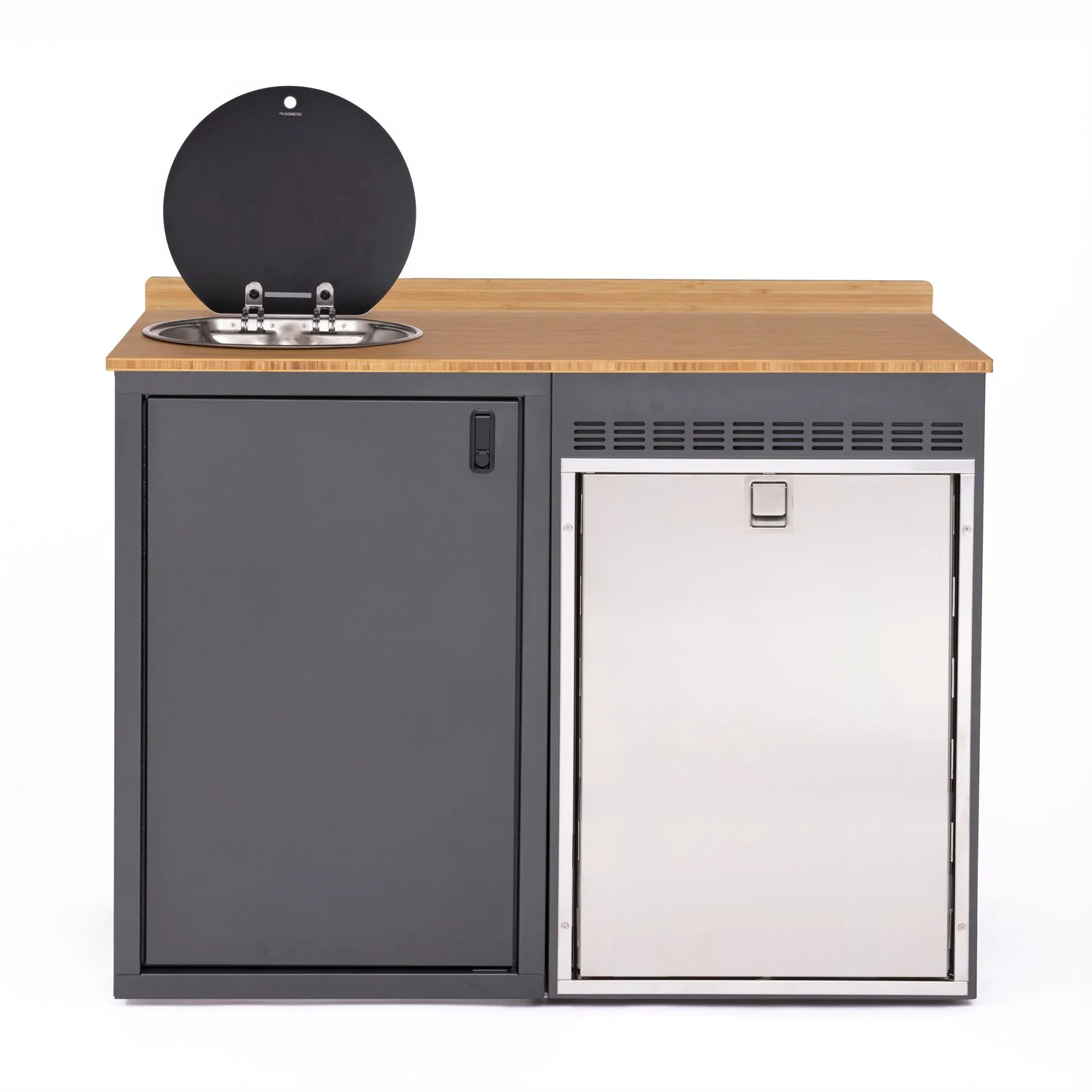 RB Components 48in Galley - Isotherm 130 Fridge Base Cabinet - Image 2