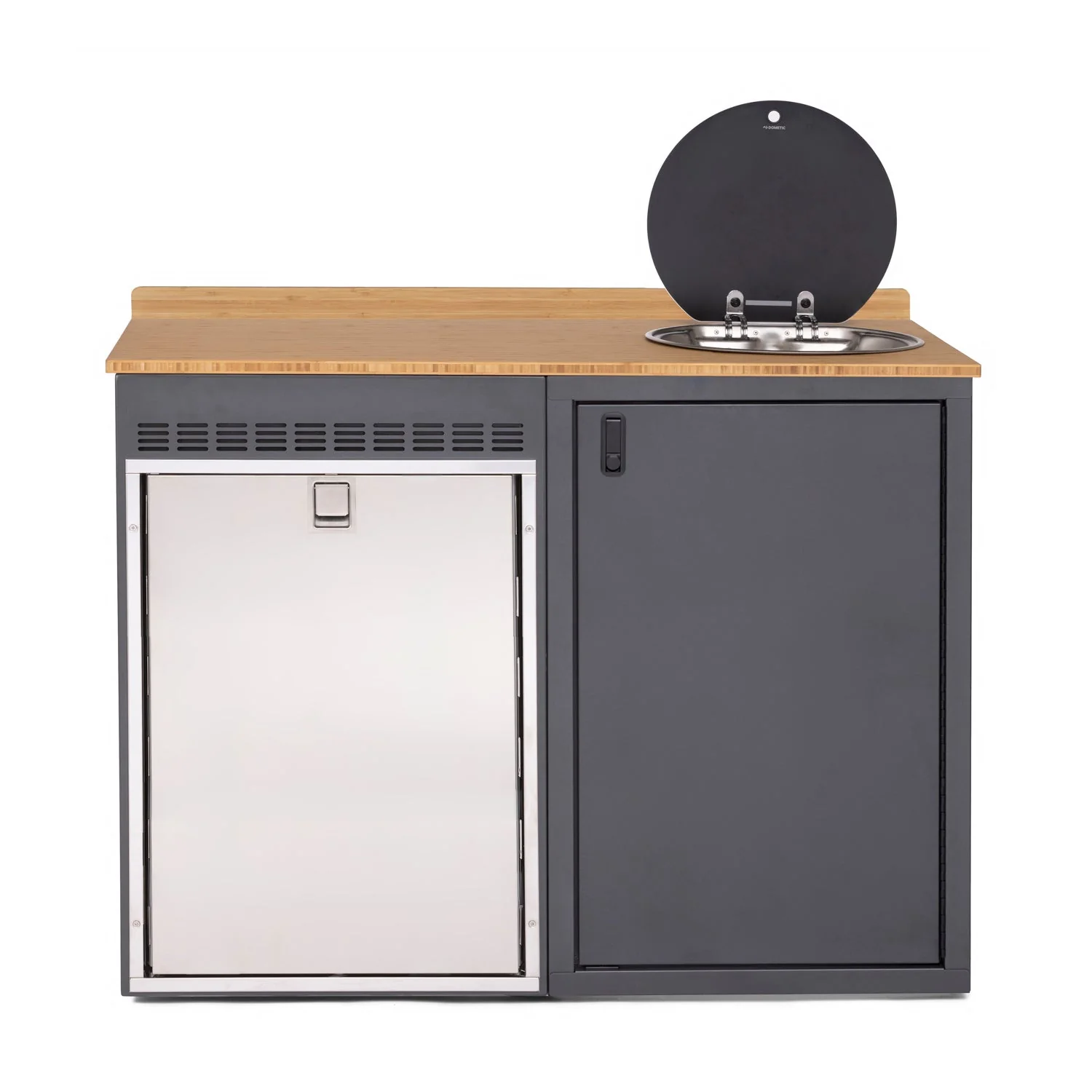 RB Components 48in Galley - Isotherm 130 Fridge Base Cabinet - Image 3