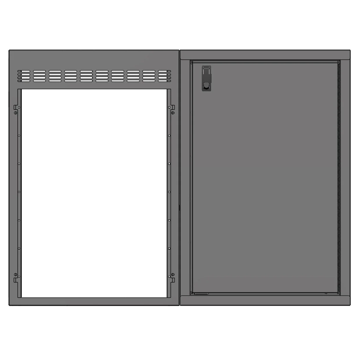 RB Components 48in Galley - Isotherm 130 Fridge Base Cabinet - Image 7