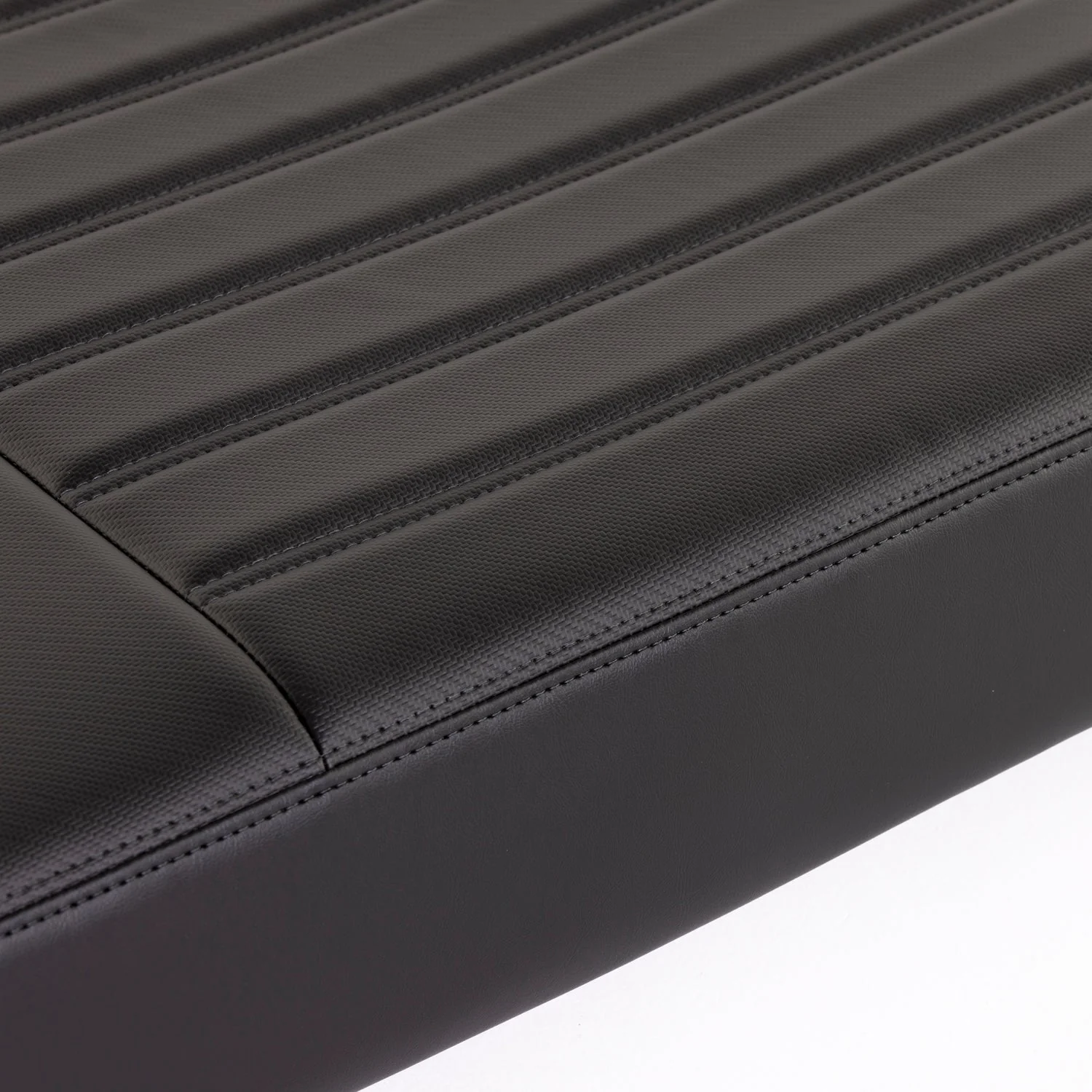 RB Components 76" Folding Bench Seat - Carbon Fiber Vinyl - Image 4