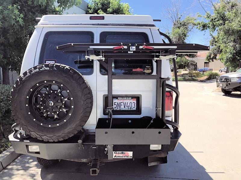 Aluminess 1992-2014 Ford E-Series Rear Swing-Arm Bumper - Image 5