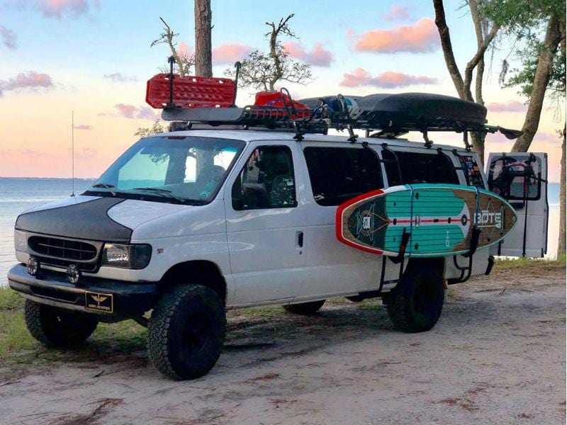 Aluminess 1992-2014 Ford E-Series Van Side Ladder - Image 7