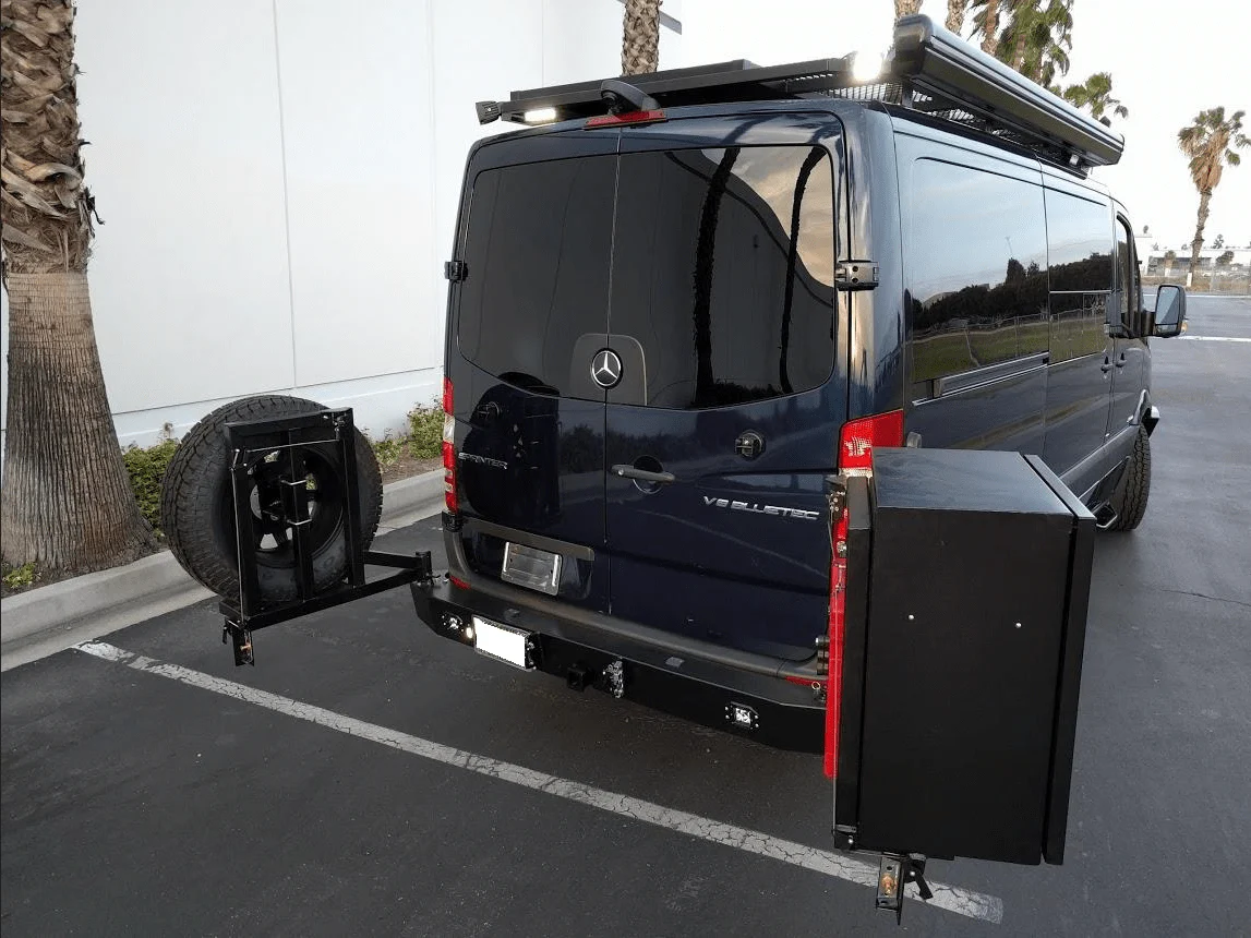 Aluminess 2007-2018 Mercedes Sprinter Rear Bumper - Image 7