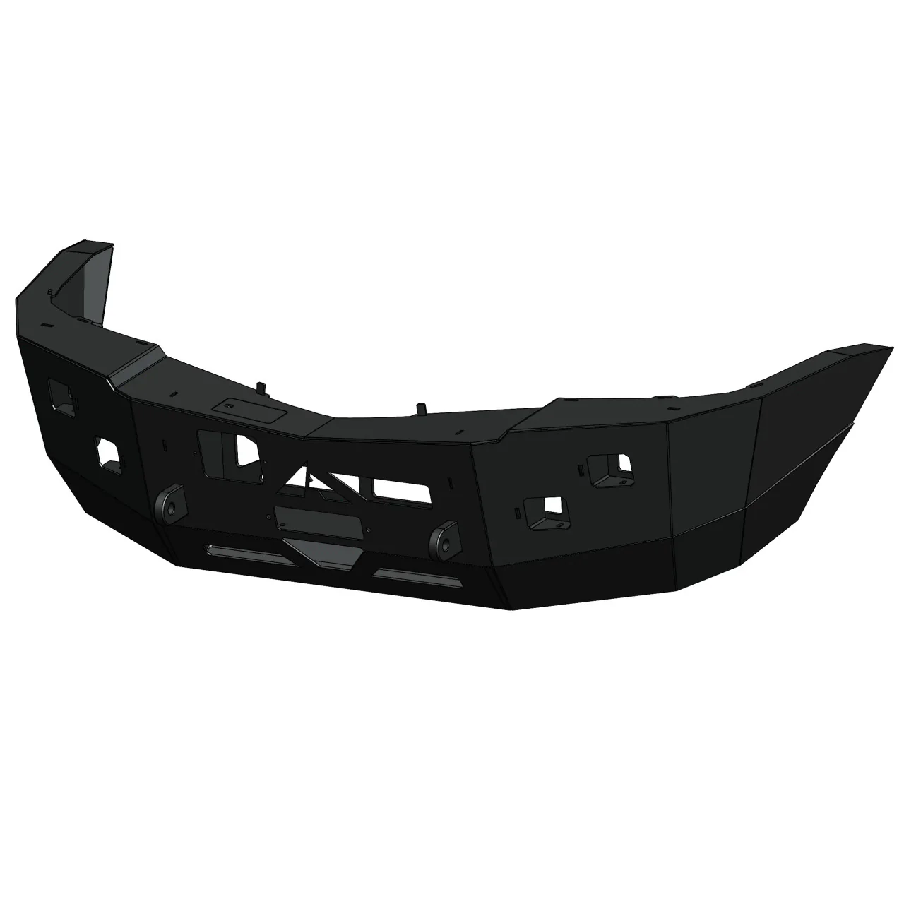 Aluminess 2014-2018 Mercedes Sprinter Front Winch Bumper - Image 4