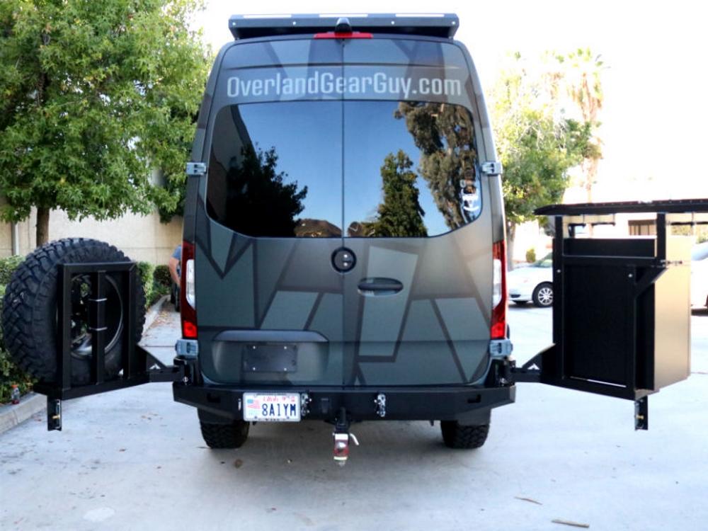 Aluminess 2019+ Mercedes Sprinter Slimline Rear Bumper - Image 10