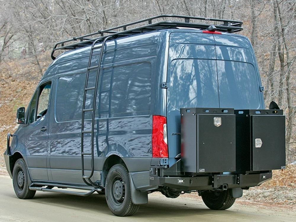 Aluminess 2019+ Mercedes Sprinter Slimline Rear Bumper - Image 13