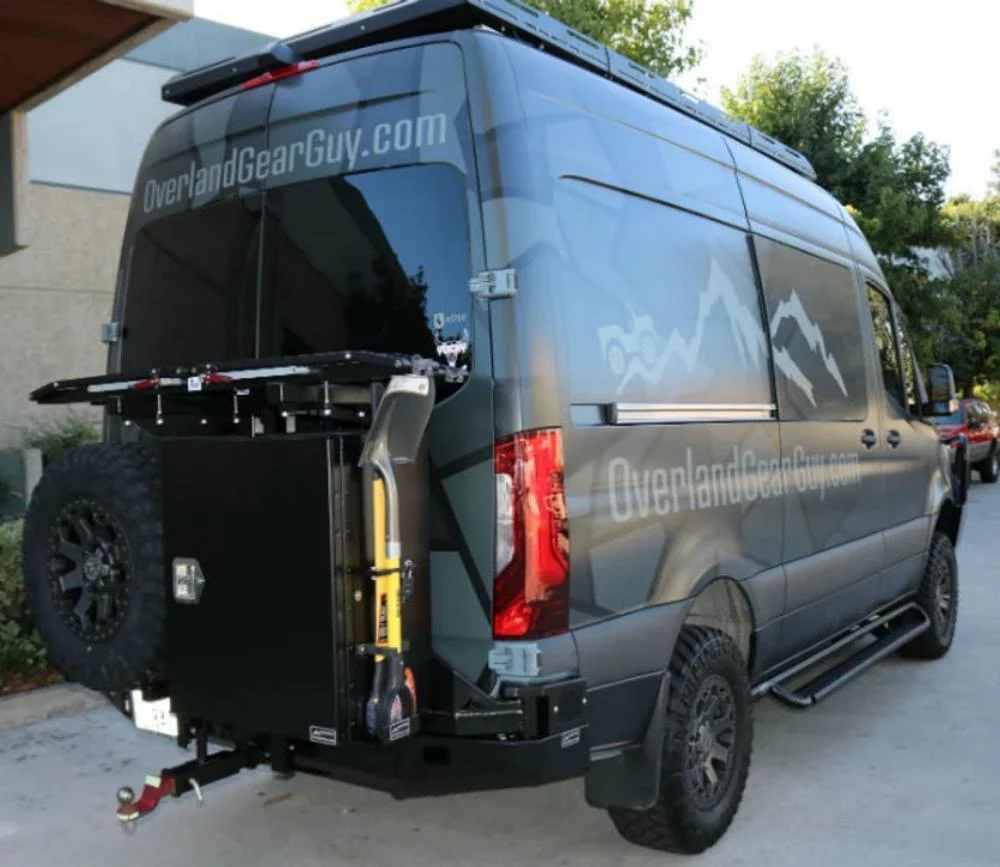 Aluminess 2019+ Mercedes Sprinter Slimline Rear Bumper - Image 7