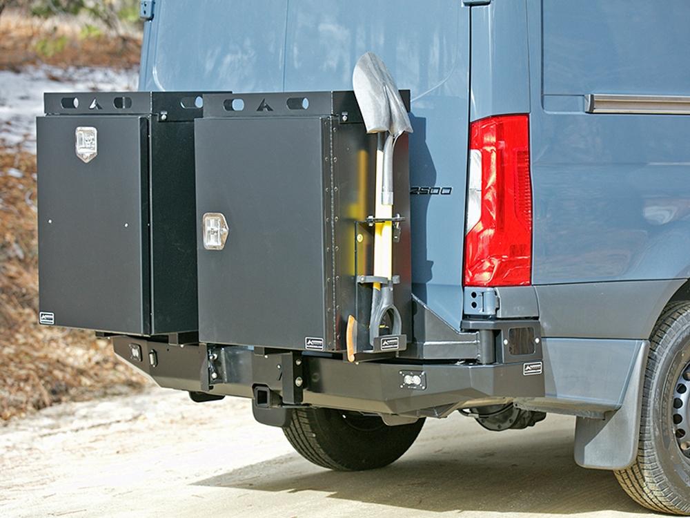 Aluminess 2019+ Mercedes Sprinter Slimline Rear Bumper - Image 8