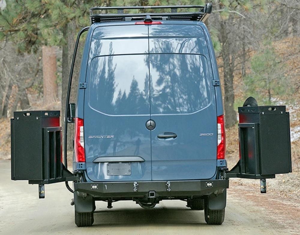 Aluminess 2019+ Mercedes Sprinter Slimline Rear Bumper - Image 9