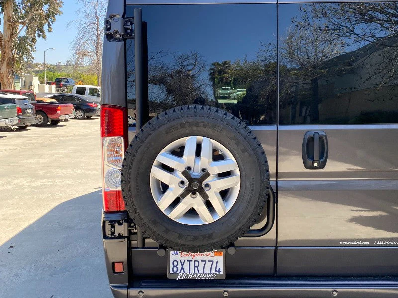 Aluminess Ram ProMaster Driver Side Tire/Box Carrier - Image 3