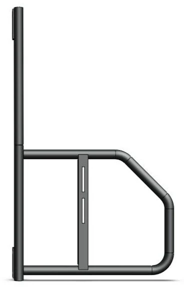 Aluminess Ram ProMaster Driver Side Tire/Box Carrier - Image 7