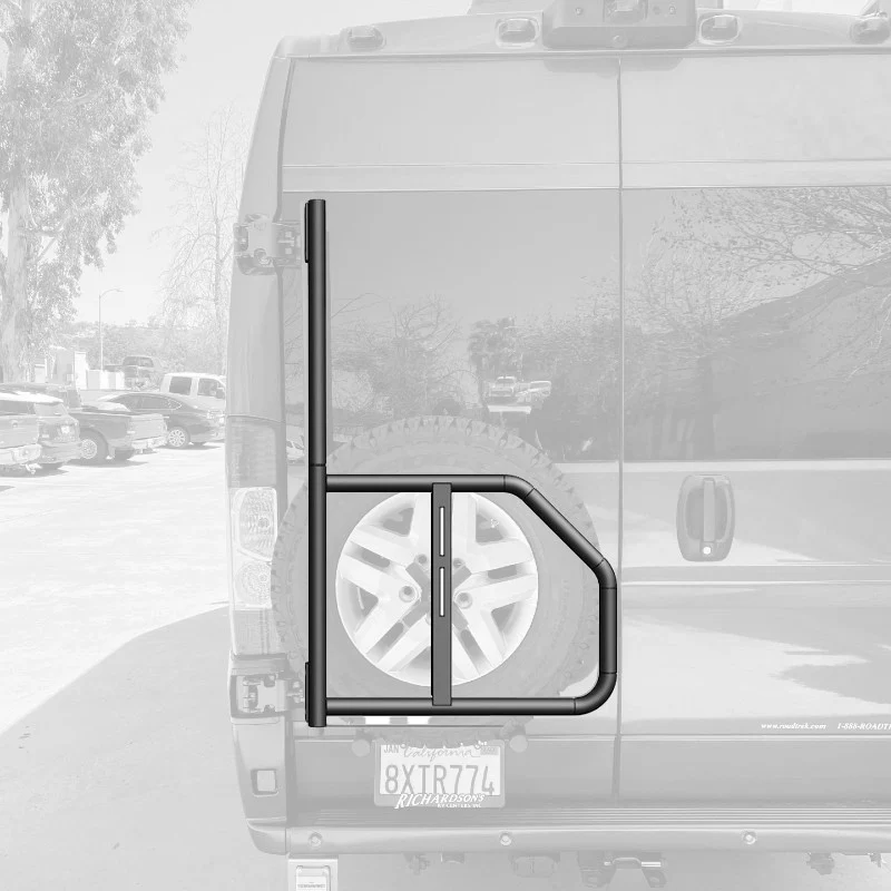 Aluminess Ram ProMaster Driver Side Tire/Box Carrier - Image 9