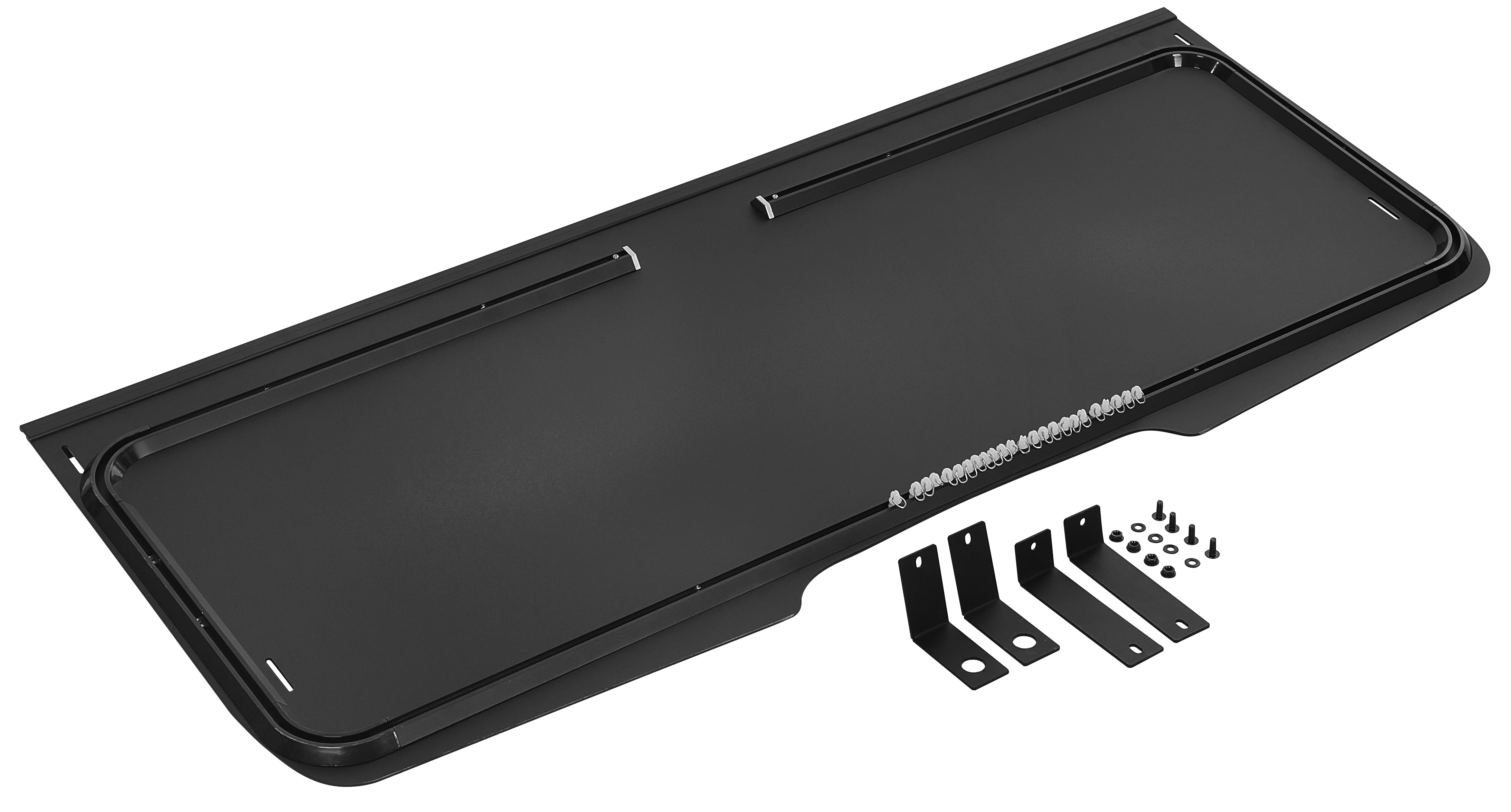Tec Vanlife Mercedes Sprinter Aluminum Headliner Shelf with Built-in Curtain Rails - Image 5