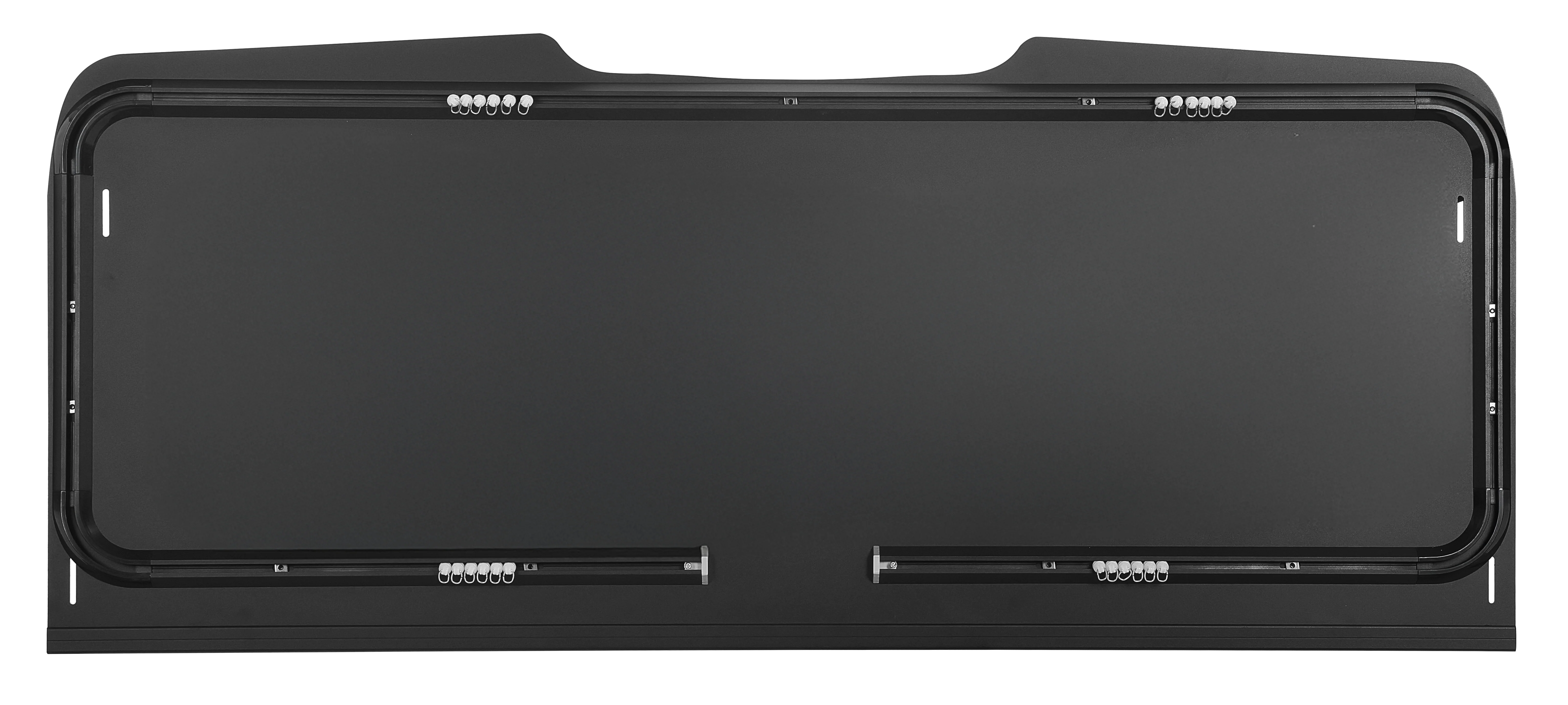 Tec Vanlife Mercedes Sprinter Aluminum Headliner Shelf with Built-in Curtain Rails - Image 6
