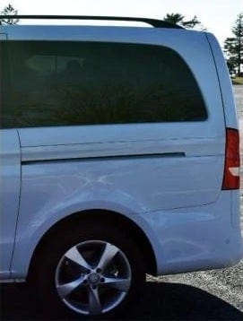 AM Auto Mercedes Metris 2015+ Driver Side Rear Quarter Window 126''WB (MV15-L2L P)