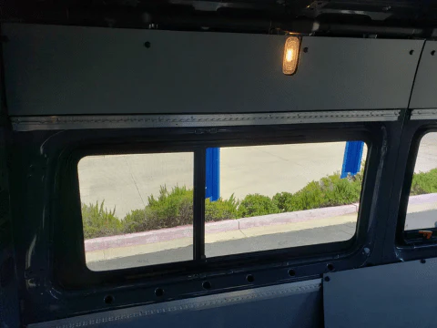 AM Auto Mercedes Sprinter (2007+) Driver Rear Quarter Half-Slider Window 144″WB (MS06-L2M-HSS P) - Image 4