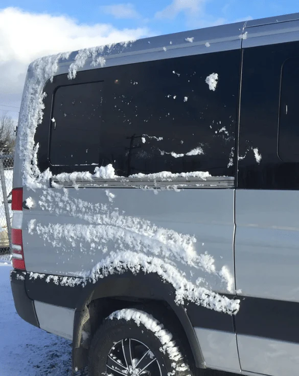 AM Auto Mercedes Sprinter (2007+) Passenger Rear Quarter Half-Slider Window 144″WB (MS06-RS2M-HS P) - Image 2