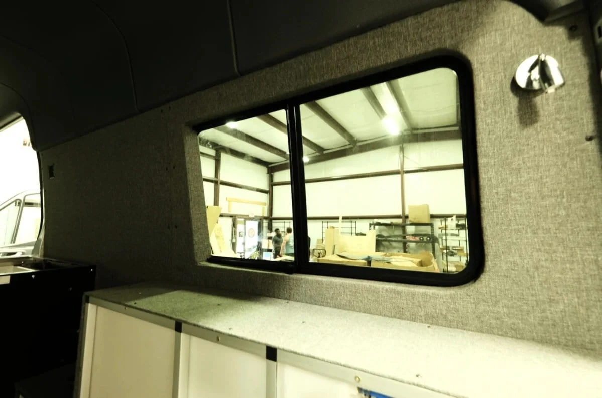 AM Auto Mercedes Sprinter (2007+) Passenger Rear Quarter Screened Half-Slider Window 170″WB (MS06-R3L-HSS P) - Image 6
