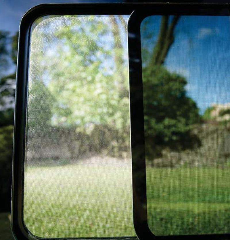AM Auto Mercedes Sprinter (2007+) Rear Screened Half-Slider Window Sliding Door On Driver Side 144″WB (MS06-LS2M-HSS P) - Image 4