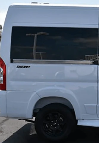 AM Auto Ram ProMaster 2014+ Passenger Side Rear Quarter Fixed Window 136"WB (PB07-RS2M P) - Image 2