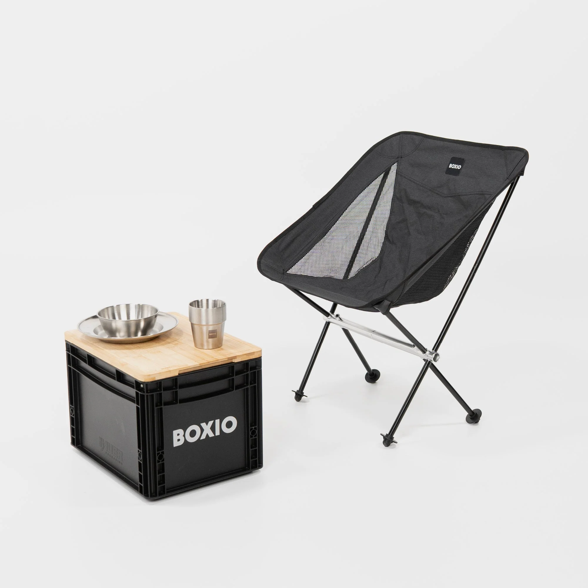 Boxio Camping Chairs Set with Box - Image 5