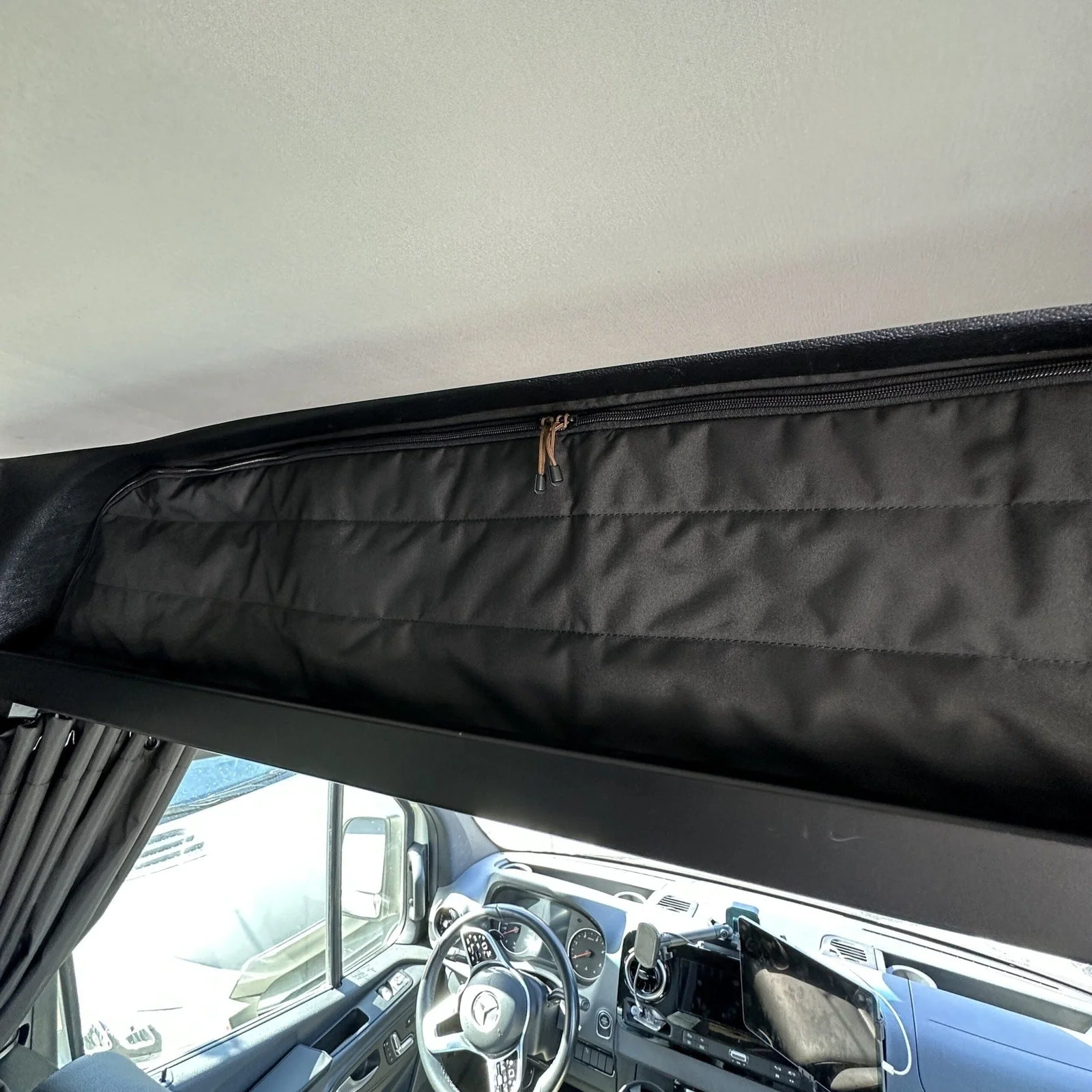 Canyon Adventure Vans CLIMA-SHADE Insulated Cab Shelf Cover - Image 6