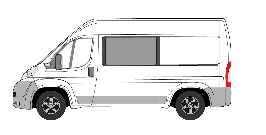 CRL Ram ProMaster Driver Side Front T-Vent Window (FW392L) - Image 6
