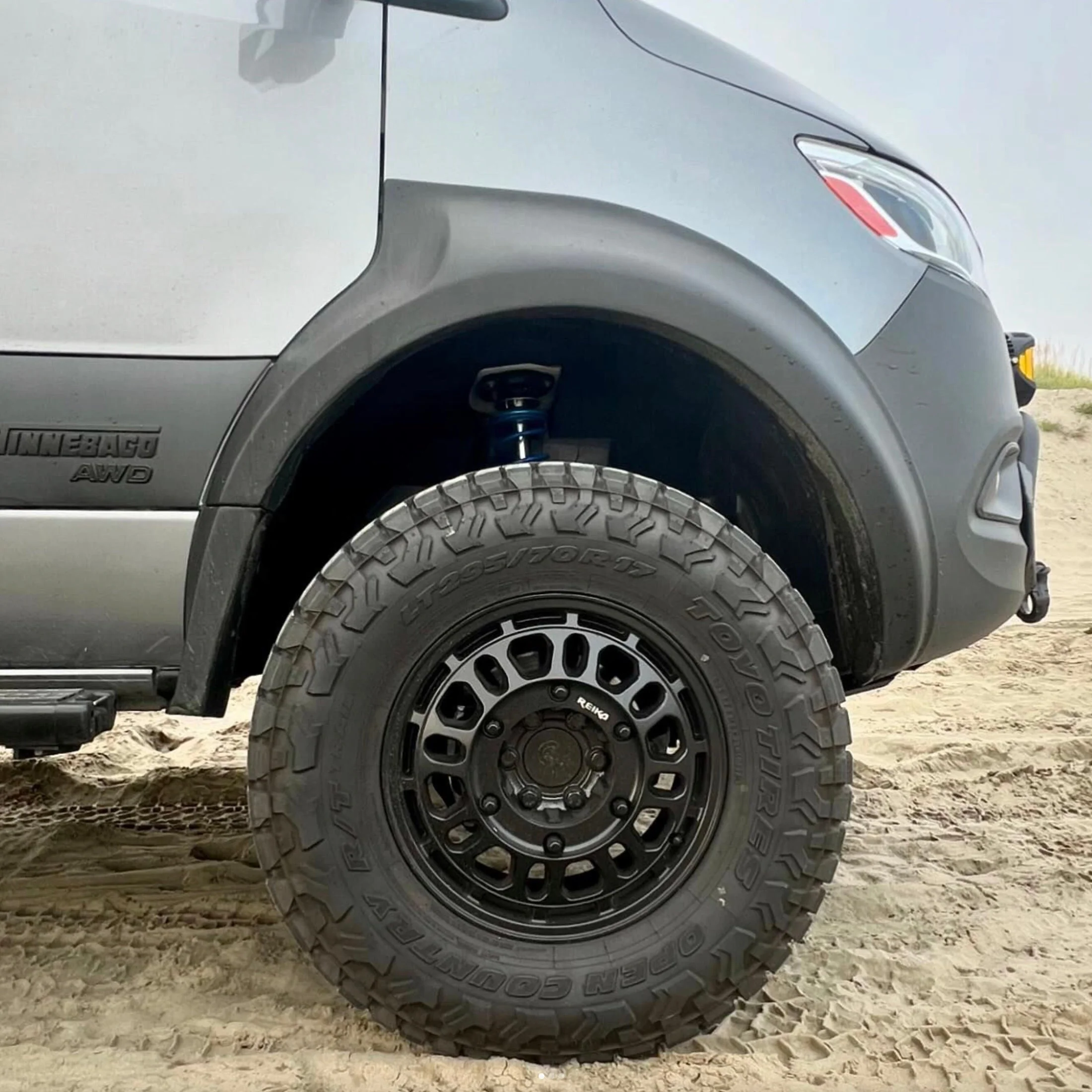 Terrawagen Desert Defender Fender Flares – Pointed Rear Design, Max Tire Clearance for Sprinter 2019–2024 - Image 12