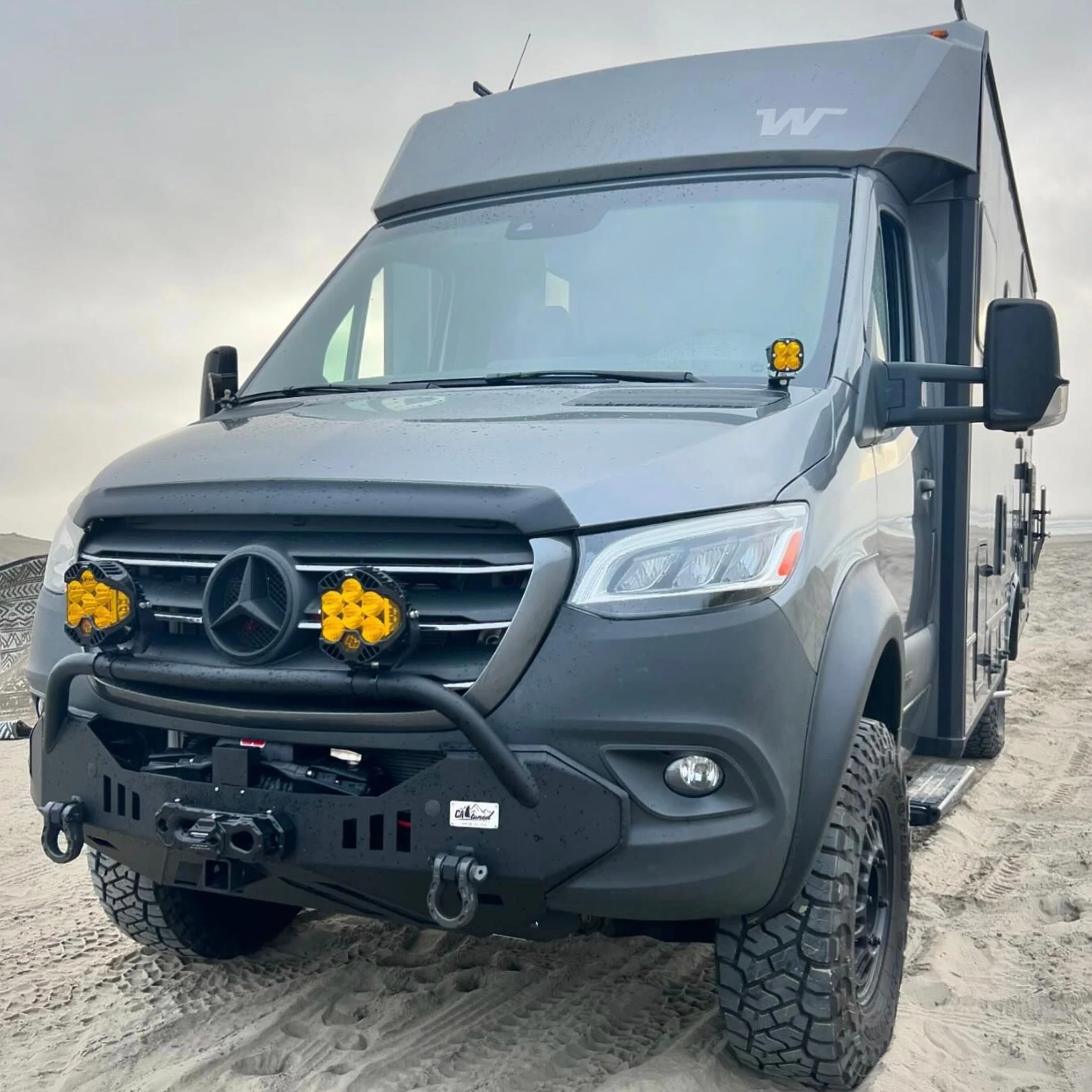 Terrawagen Desert Defender Fender Flares – Pointed Rear Design, Max Tire Clearance for Sprinter 2019–2024 - Image 7