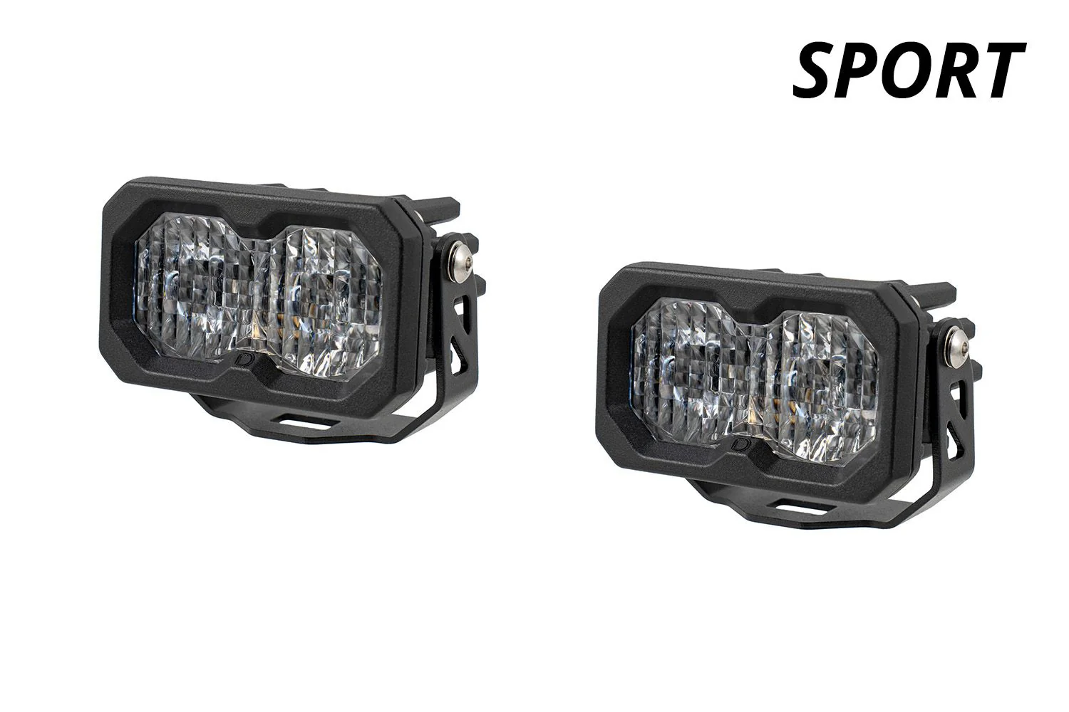 Diode Dynamics Light Pods - C2 2.0 Sport White Flood Standard RBL (Pair)