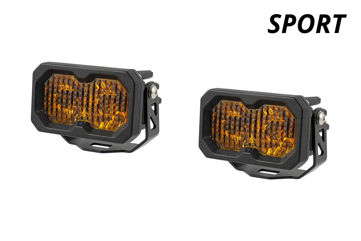 Diode Dynamics Light Pods - C2 2.0 Sport Yellow Combo/Driving Standard ABL (Pair)