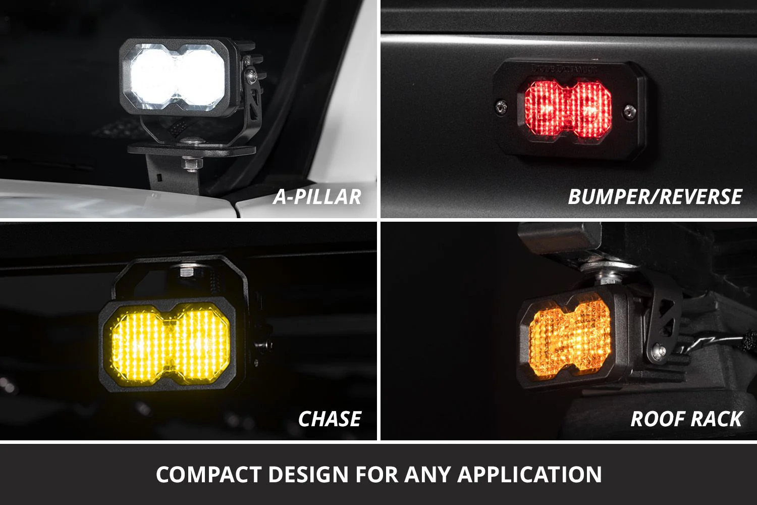 Diode Dynamics Light Pods - C2 2.0 Sport Yellow Combo/Driving Standard ABL (Pair) - Image 3