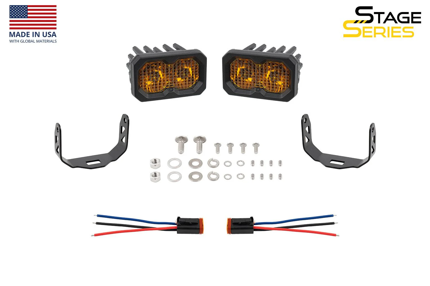 Diode Dynamics Light Pods - C2 2.0 Sport Yellow Combo/Driving Standard ABL (Pair) - Image 8