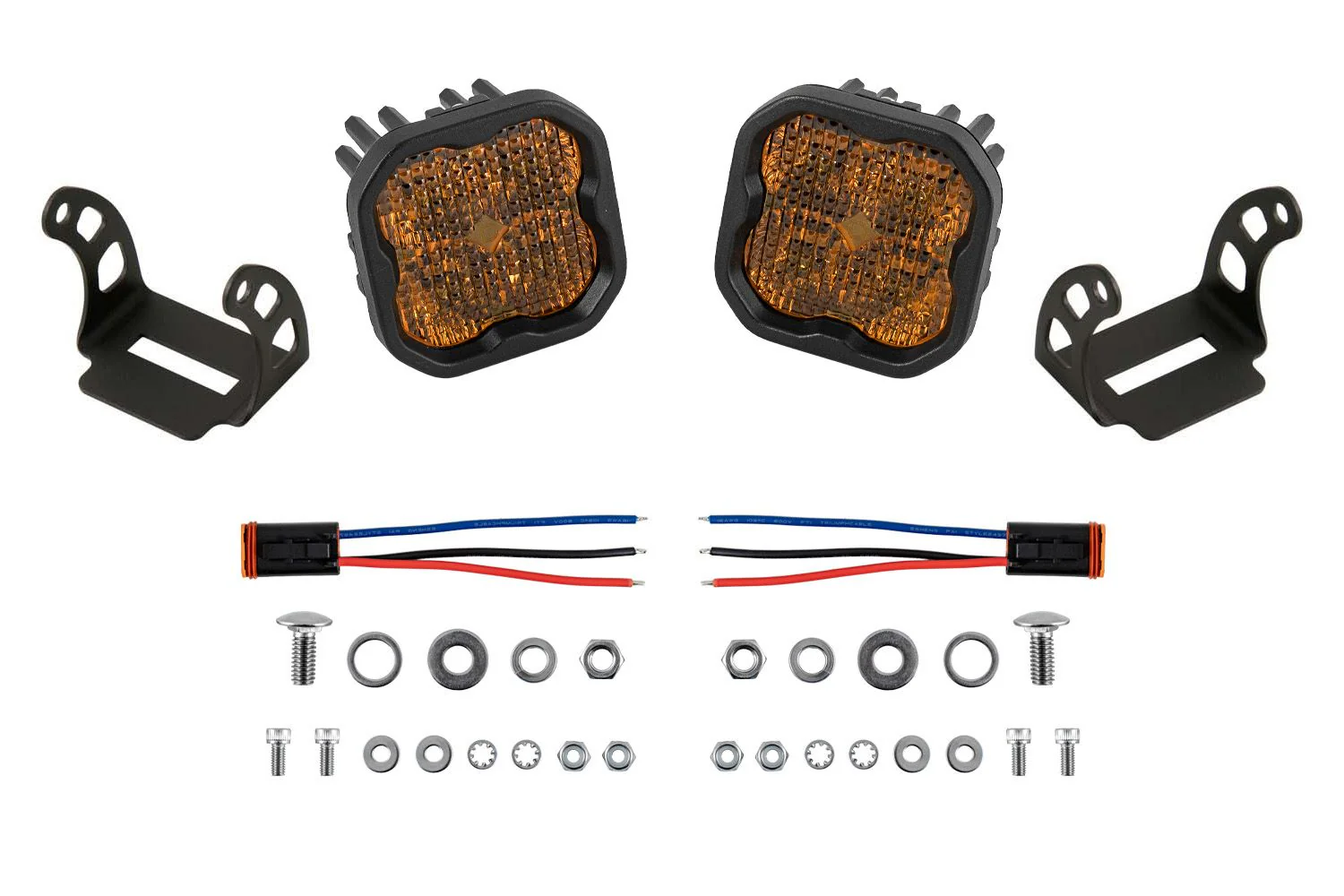 Diode Dynamics Light Pods - SS3 Sport ABL Yellow Driving (Pair)