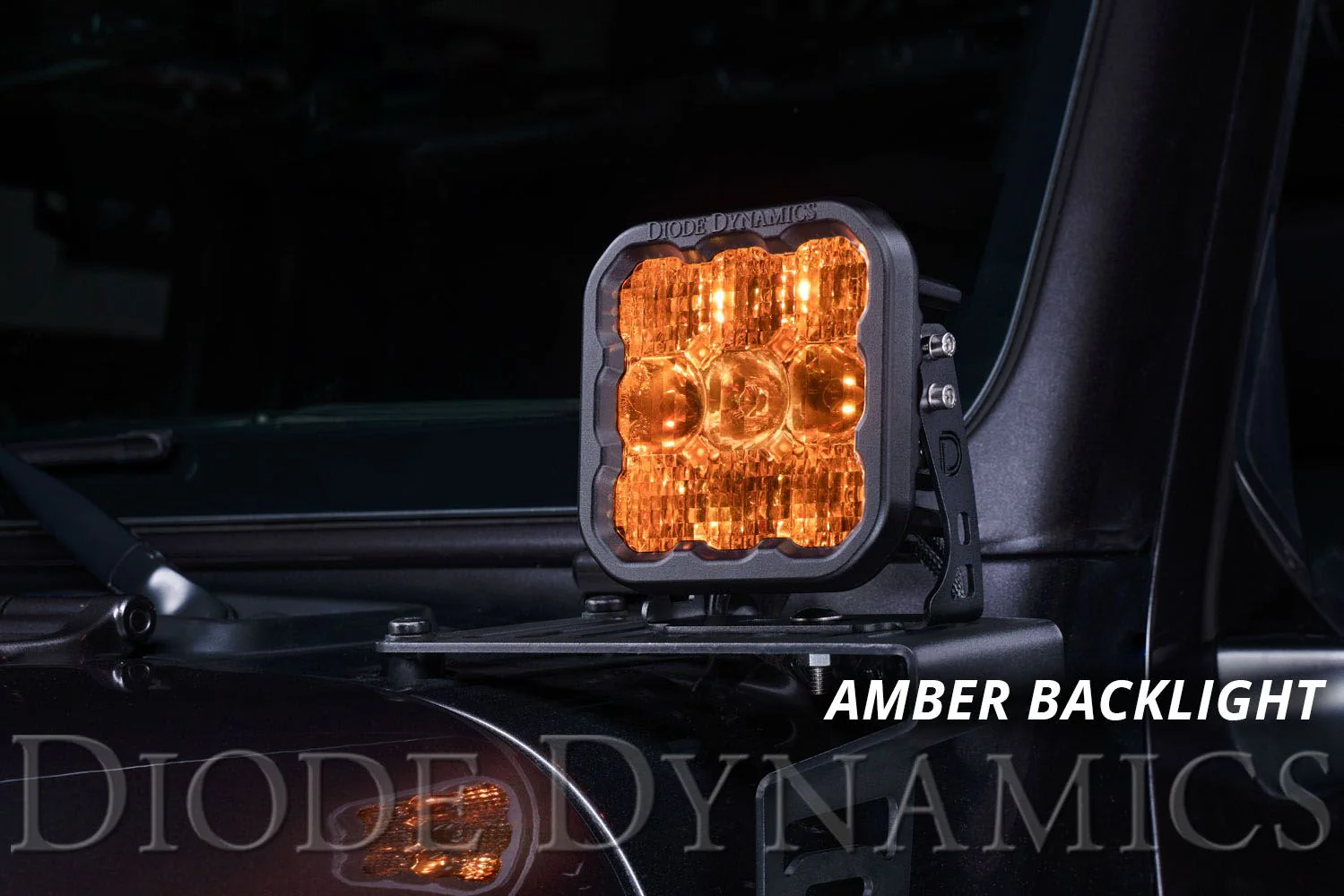 Diode Dynamics Light Pods - SS5 LED Pod Pro Yellow Combo (Pair) - Image 3