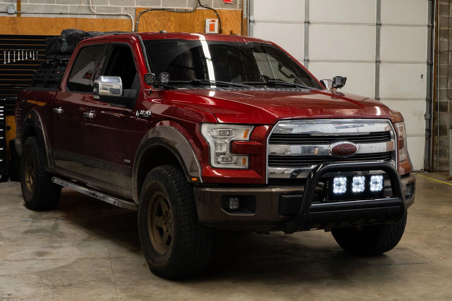 Diode Dynamics SS5 Sport Universal CrossLink 3-Pod Lightbar Yellow Driving - Image 2