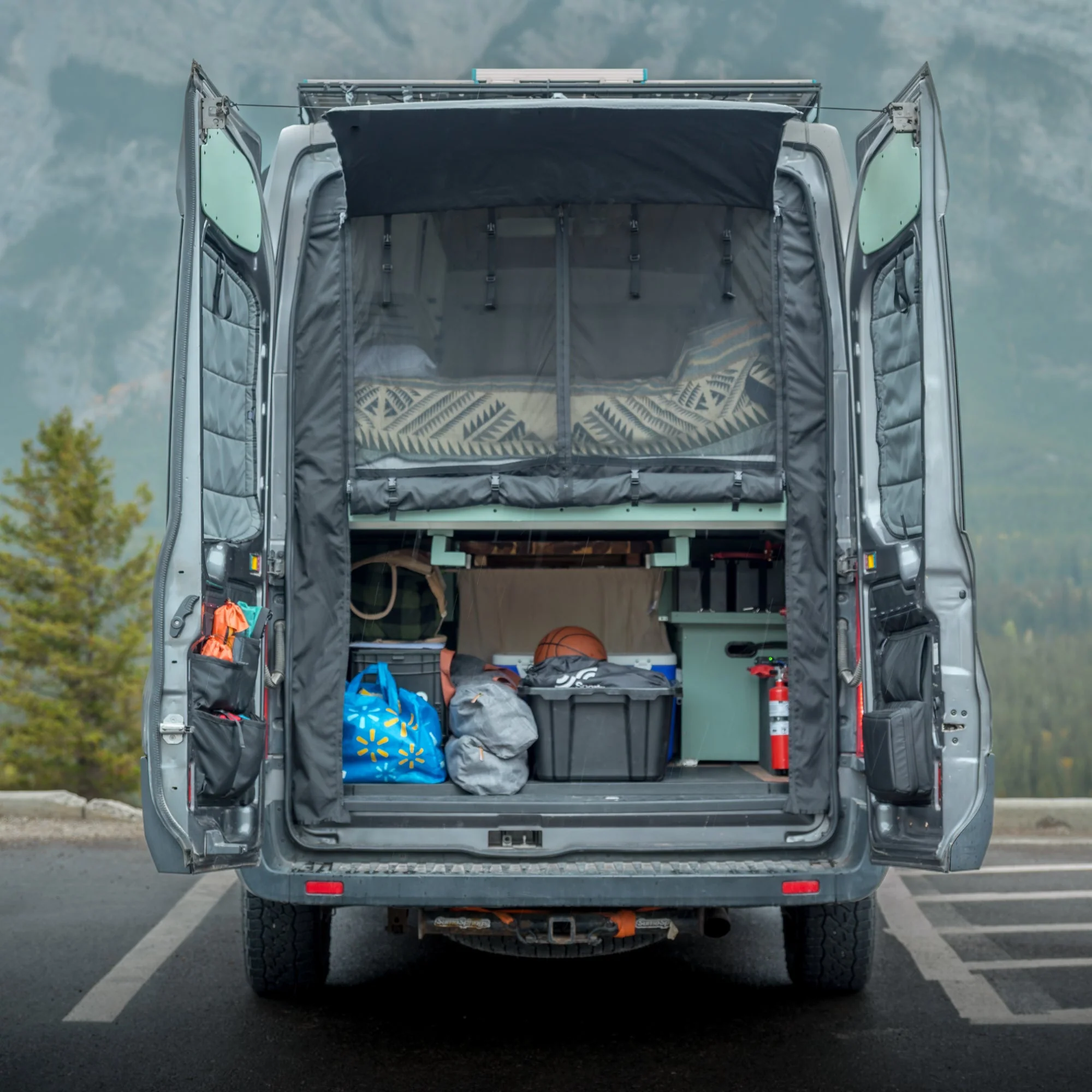 VanEssential Ford Transit Bug Screen - Rear Door - Image 10