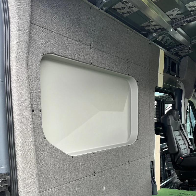 GoCode 2015+ Ford Transit Innie Sleeper 148"/148" EXT - Passenger Side - Image 3